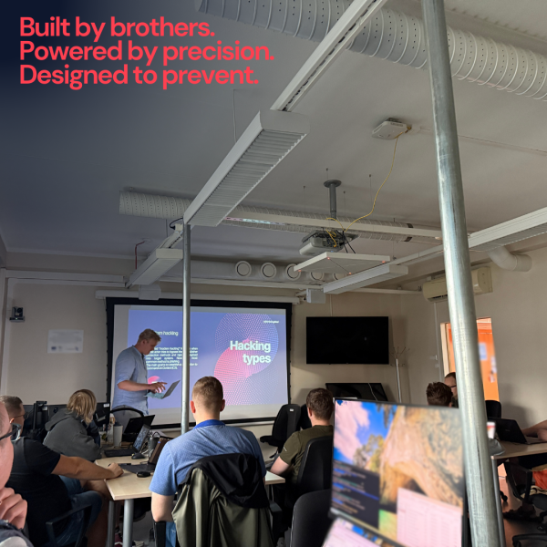 Red teaming live workshop lead by lab master Timo Puistaja