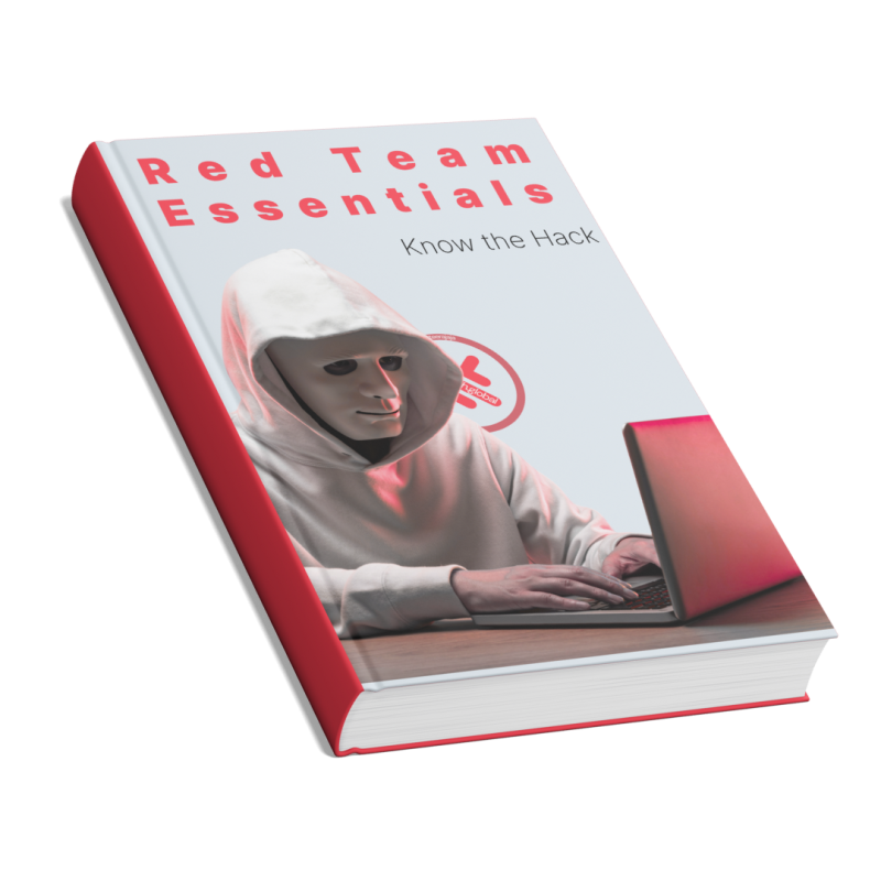 Red teaming workshop product visual by CYBERTECH.global showing a premium cybersecurity course package for ethical hacking and CTF simulation.